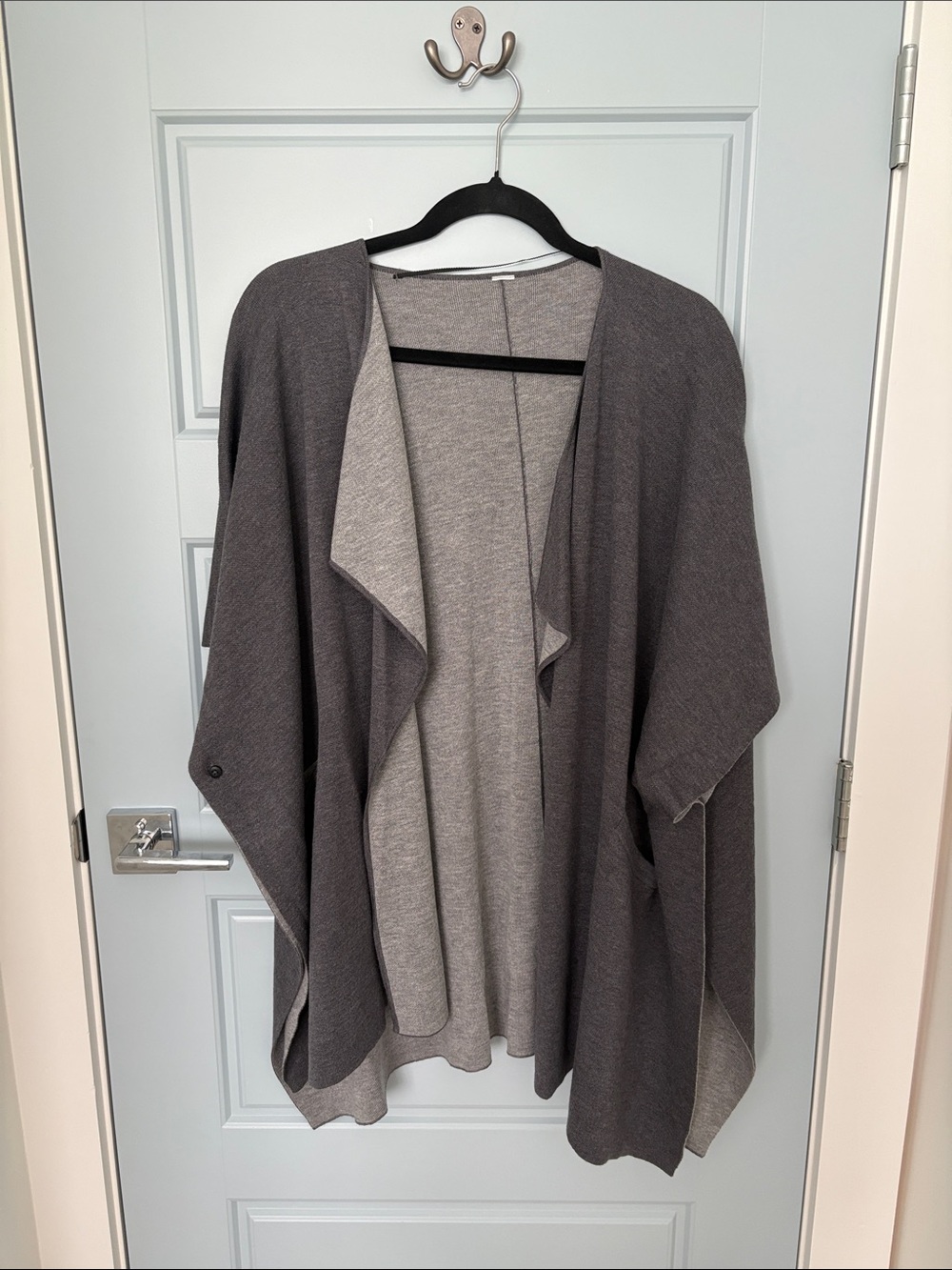 Lululemon Gray Open-Front Women's Sweater Cardigan